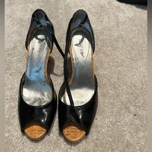 Guess High Heels Peeptoe Shoe
